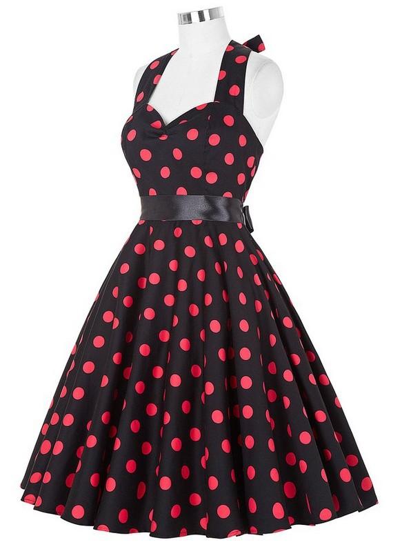 Robe à Pois Vintage