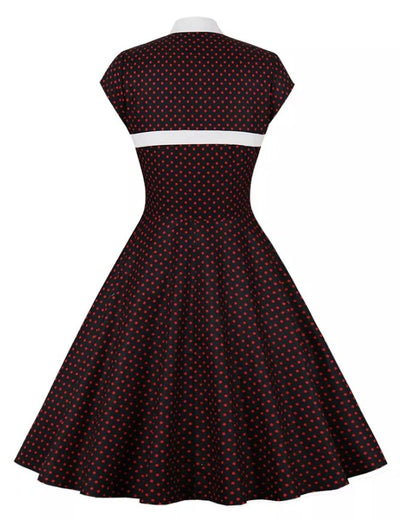 Robe Américaine Année 50 Noire