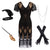 Robe Année 20 Prohibition Black