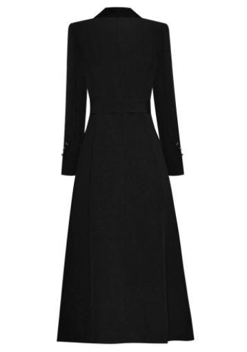 Robe Année 40 Hiver Noir