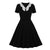 Robe Année 50 60 Noire