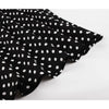 Robe Année 50 Américaine Vintage Noire Pois Blancs