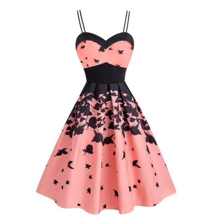 Robe Année 50 Avec Papillons