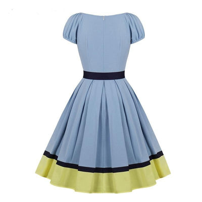 Robe Année 50 Bicolore