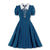 Robe Année 50 Paris Bleu