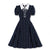 Robe Année 50 Paris Marine