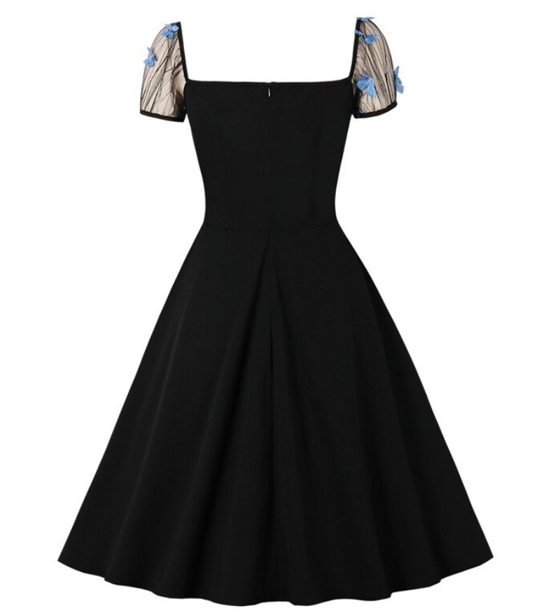 Robe Année 50 Pin Up Papillons