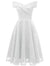 Robe Année 50 pour Mariage Blanc