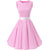 Robe Année 50 Rose