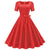 Robe Année 50 Rouge a Pois