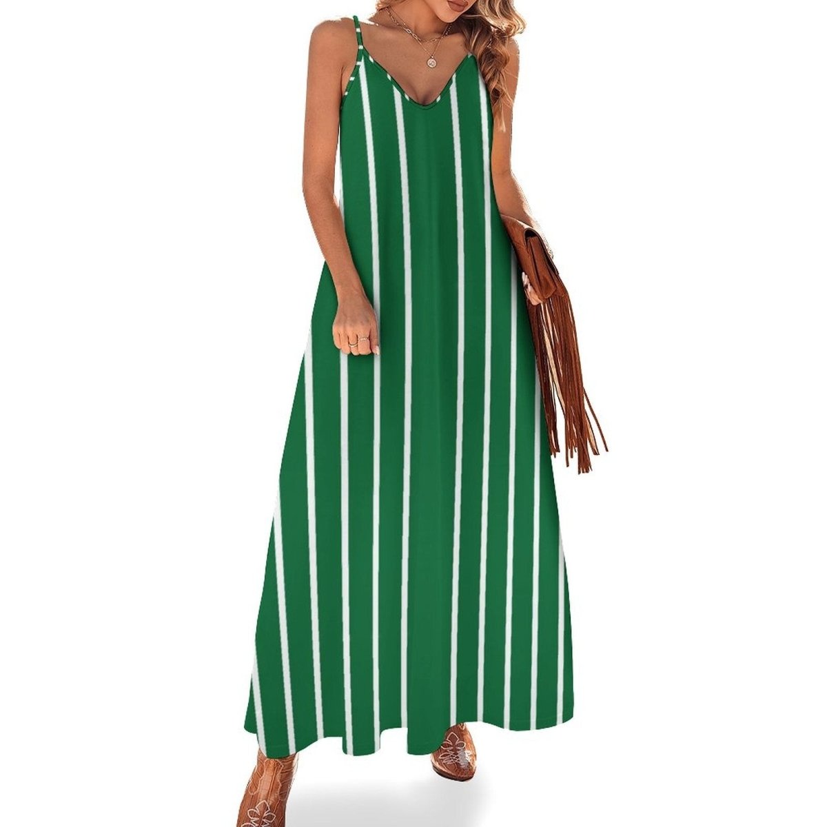 Robe Année 70 Femme Verte