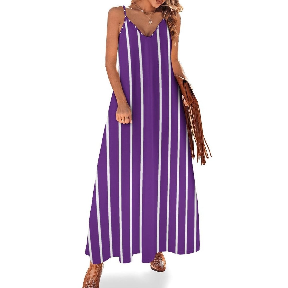 Robe Année 70 Femme Violet