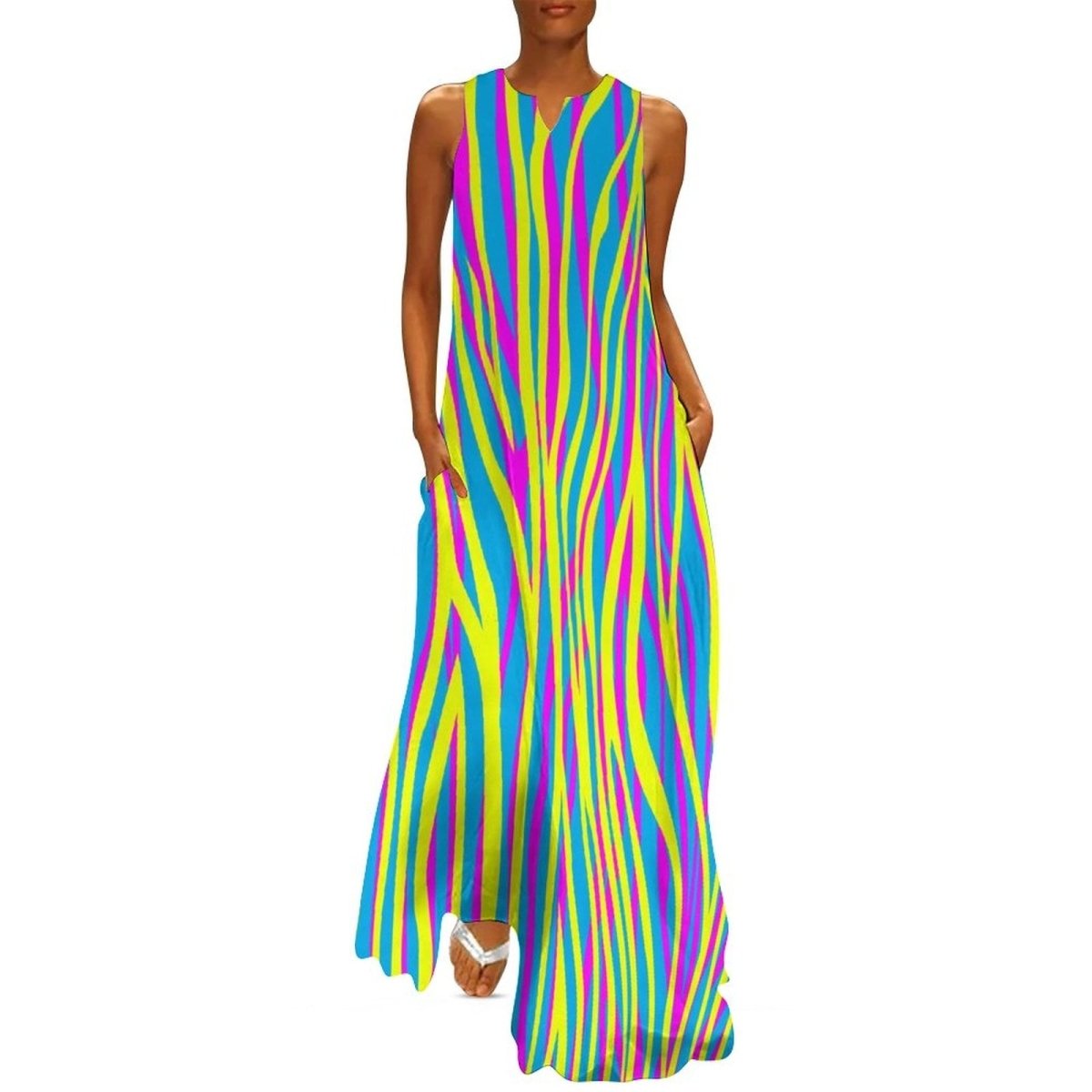 Robe Année 70 Vintage Couleurs