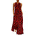 Robe Année 70 Vintage Rouge