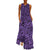 Robe Année 70 Vintage Violet