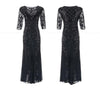 Robe Années 20 Grande Taille Noir