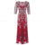 Robe Années 20 Rouge Vintage