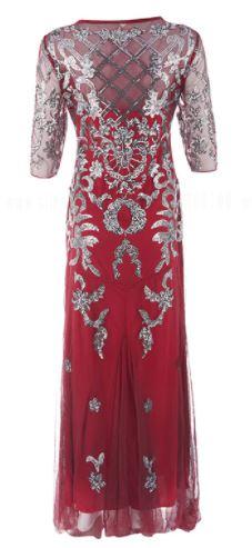 Robe Années 20 Rouge Vintage