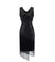 Robe Années 20 Vintage Grande Taille Noire