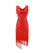Robe Années 20 Vintage Grande Taille Rouge