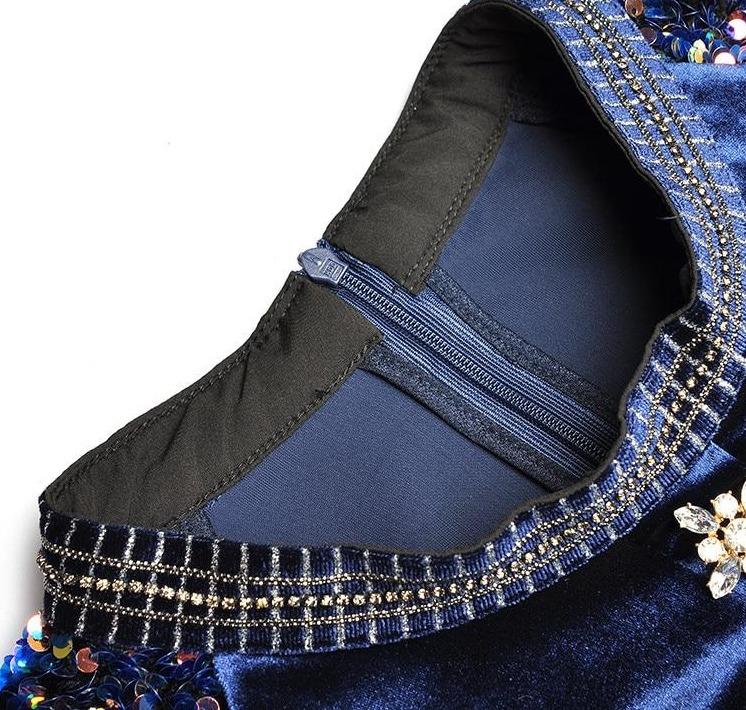 Robe Années 40 à Paillettes