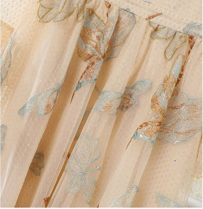 Robe Années 40 Beige