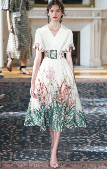 Robe Années 40 Bohème