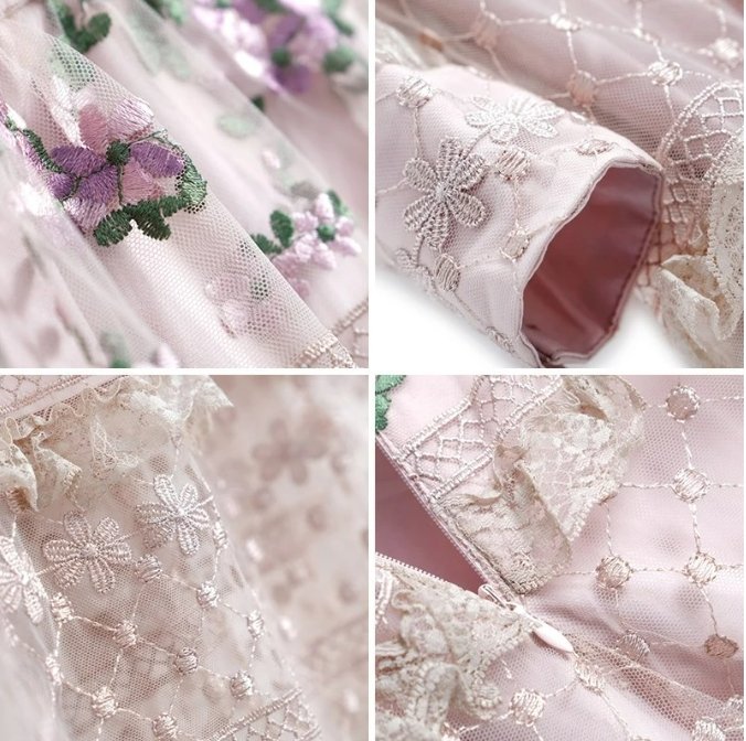 Robe Années 40 Dentelle