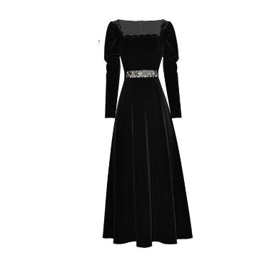 Robe Années 40 Femme Noire