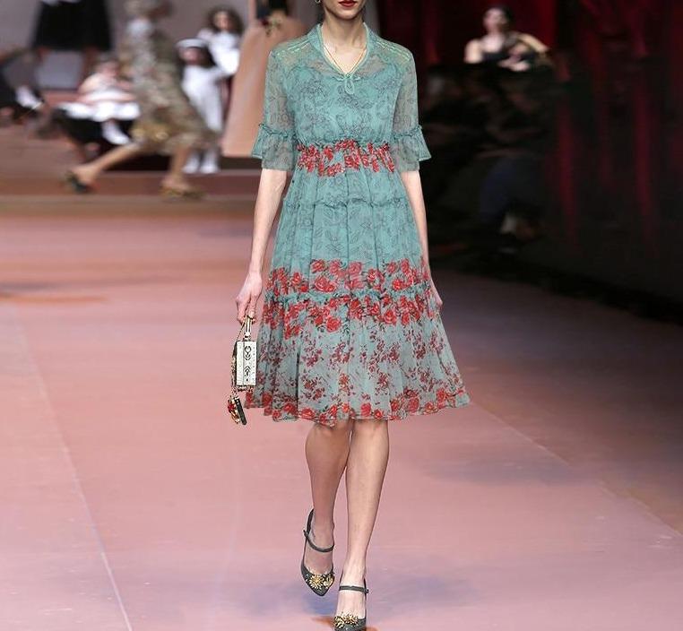 Robe Années 40 Légère