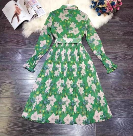 Robe Années 40 Printemps