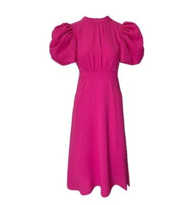 Robe Années 40 Rose Volume