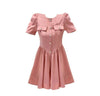 Robe Années 40 Slim Rose