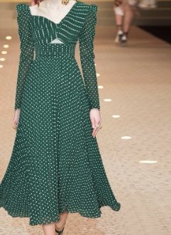 Robe Années 40 Vintage