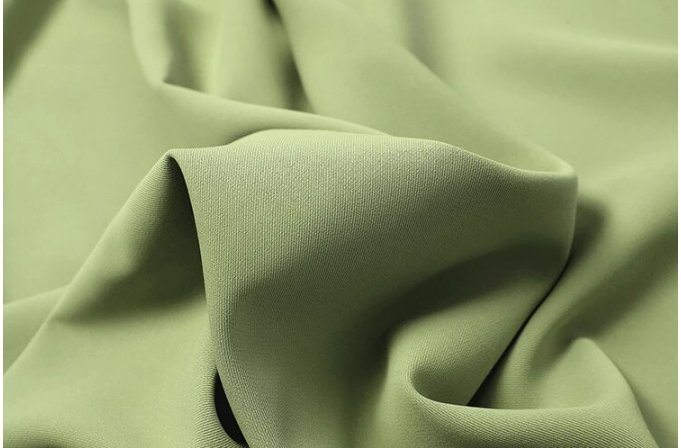 Robe Années 40 Vintage Verte Pale