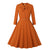 Robe Années 50 Orange