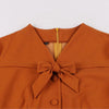 Robe Années 50 Orange