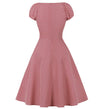 Robe Années 50 Rose Petits Pois