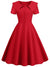 Robe Années 50 Rouge