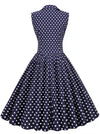 Robe Bleu Année 60