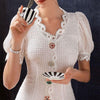 Robe Boutonnée Devant Vintage