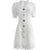 Robe Boutonnée Devant Vintage