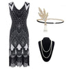 Robe Cabaret Année 20 Argent