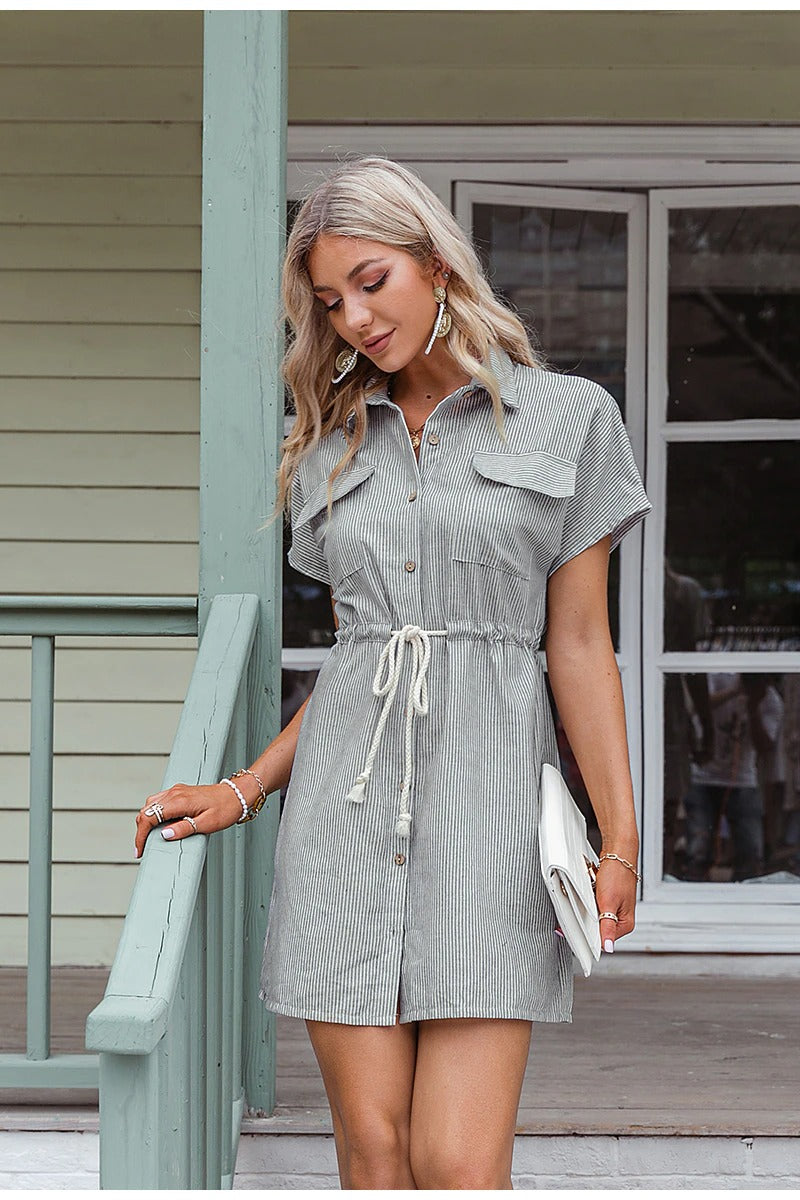 Robe chemise vintage 2025