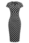 Robe Crayon Année 50 Pois