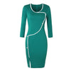 Robe Crayon Année 60 Vert