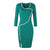 Robe Crayon Année 60 Vert