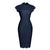 Robe Droite Année 60 Marine