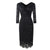 Robe Crayon Vintage Année 50 Noir
