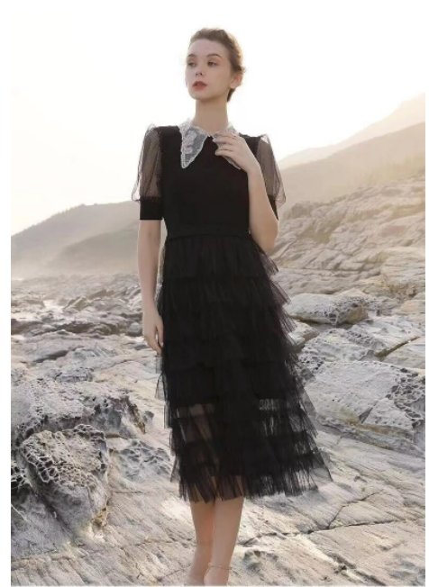 Robe Crinoline Années 40